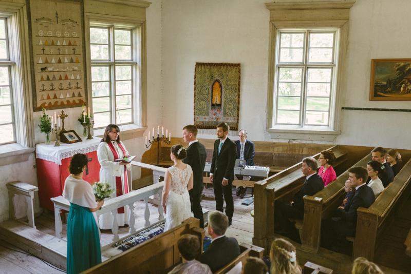 Kimito bröllopsfotograf västandfjärds kyrka
