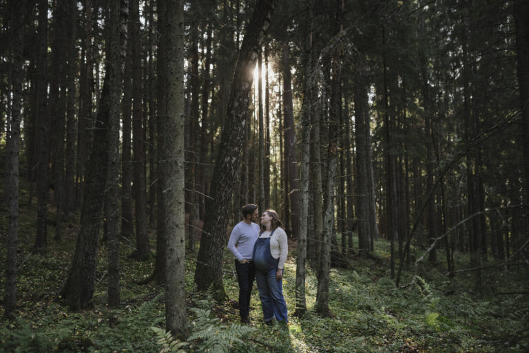 Fall maternity session | Gravidfotografring Karis