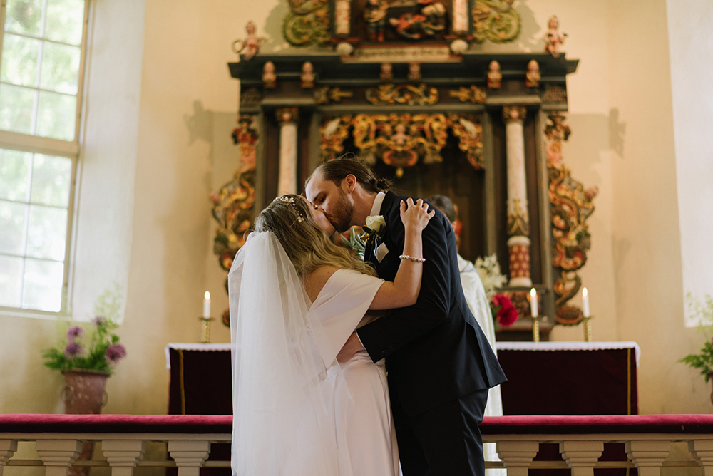 Bröllopsfotograf Åland Saltvik kyrka vigsel
