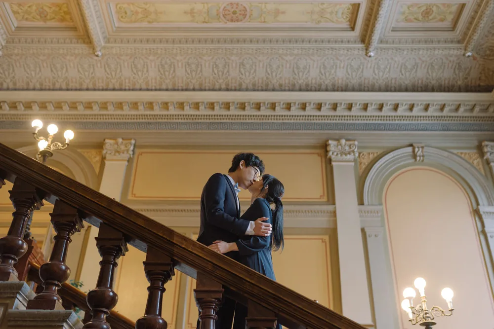 Parfotografering Vasa Stadshus