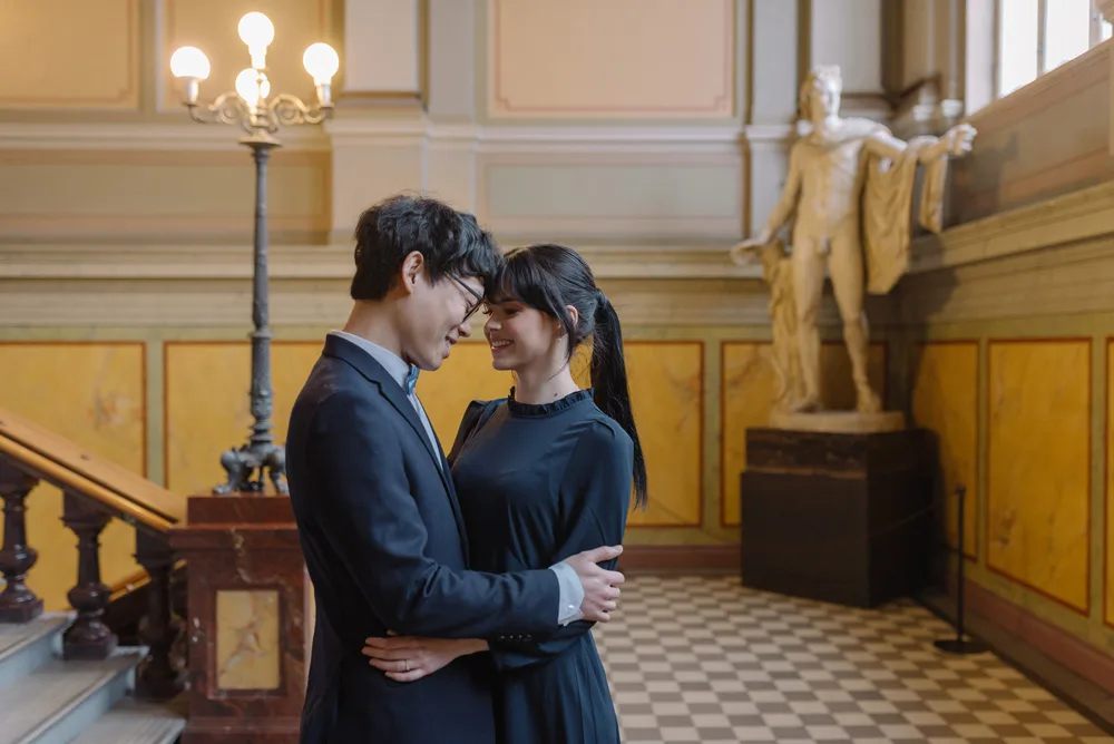 Parfotografering Vasa Stadshus