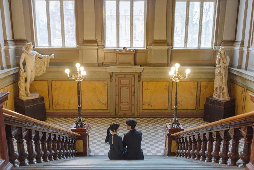 Parfotografering Vasa Stadshus