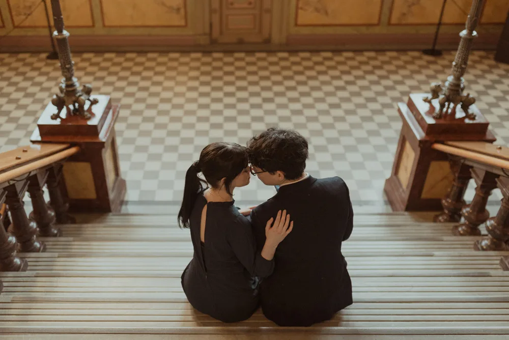 Parfotografering Vasa Stadshus