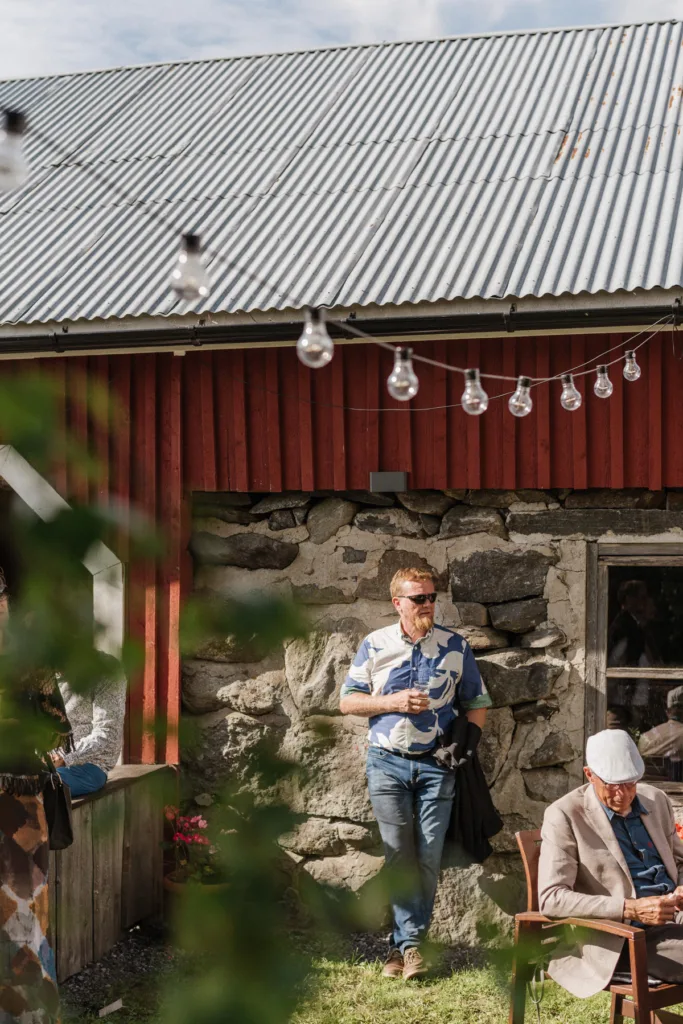 trädgård bröllop inspiration bröllopsfest hemma