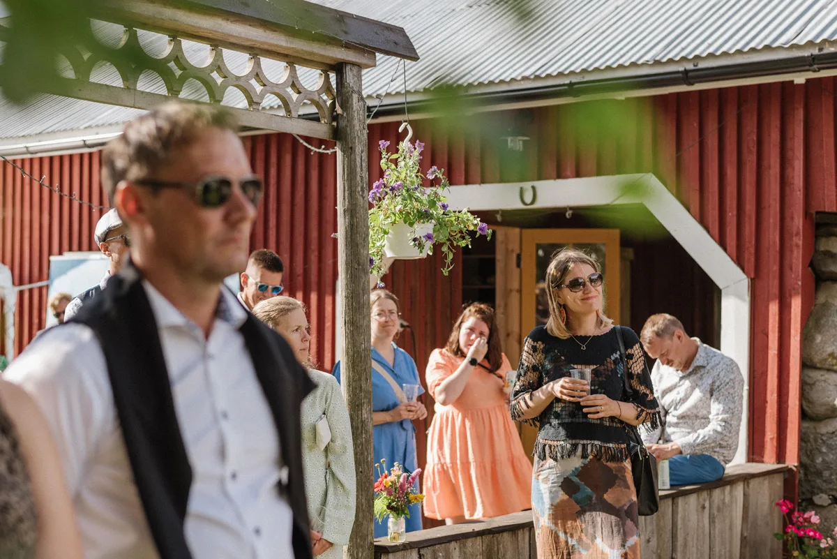 trädgård bröllop inspiration bröllopsfest hemma