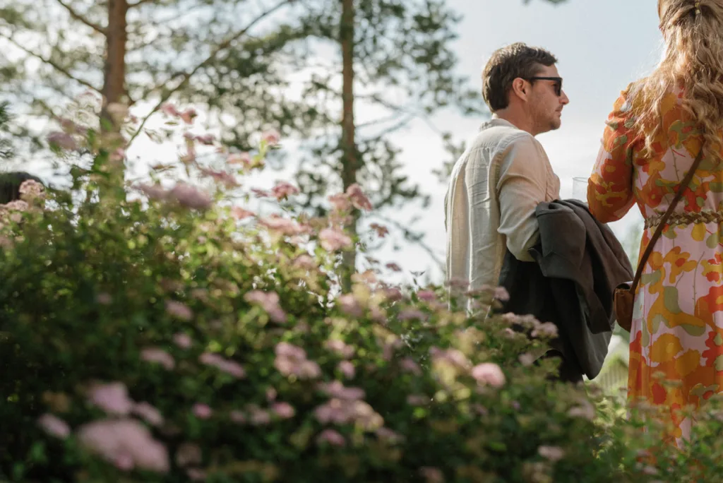 trädgård bröllop inspiration bröllopsfest hemma