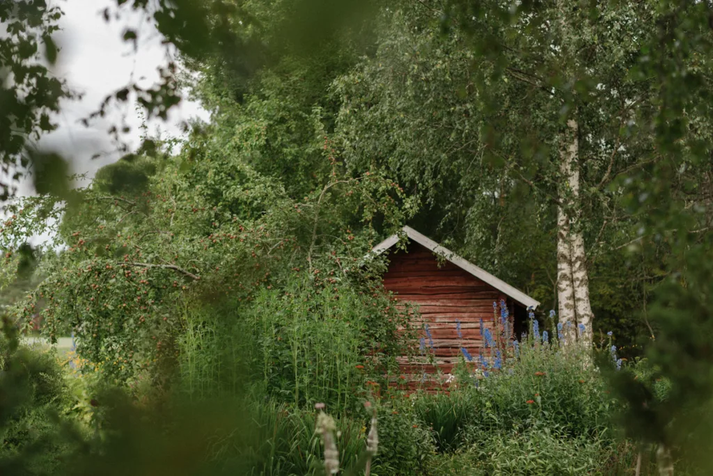 trädgård bröllop inspiration bröllopsfest hemma