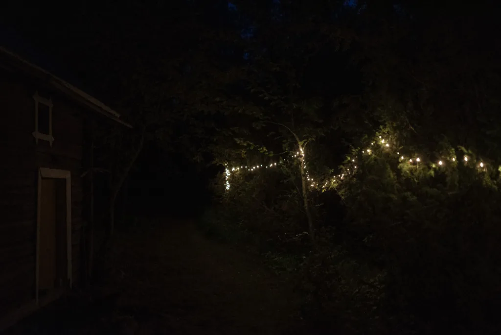 bröllopsfestival personligt bröllop hemma på gården