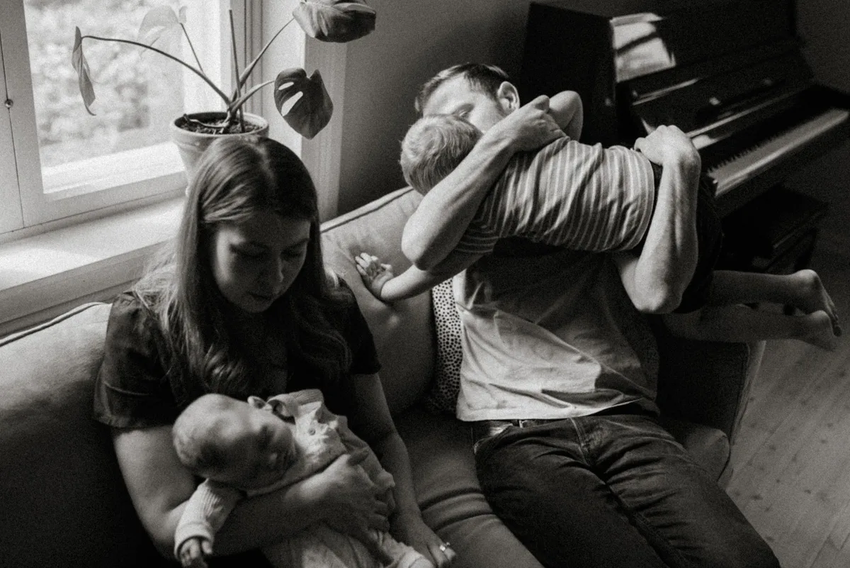 hemma fotografering familjefotograf österbotten