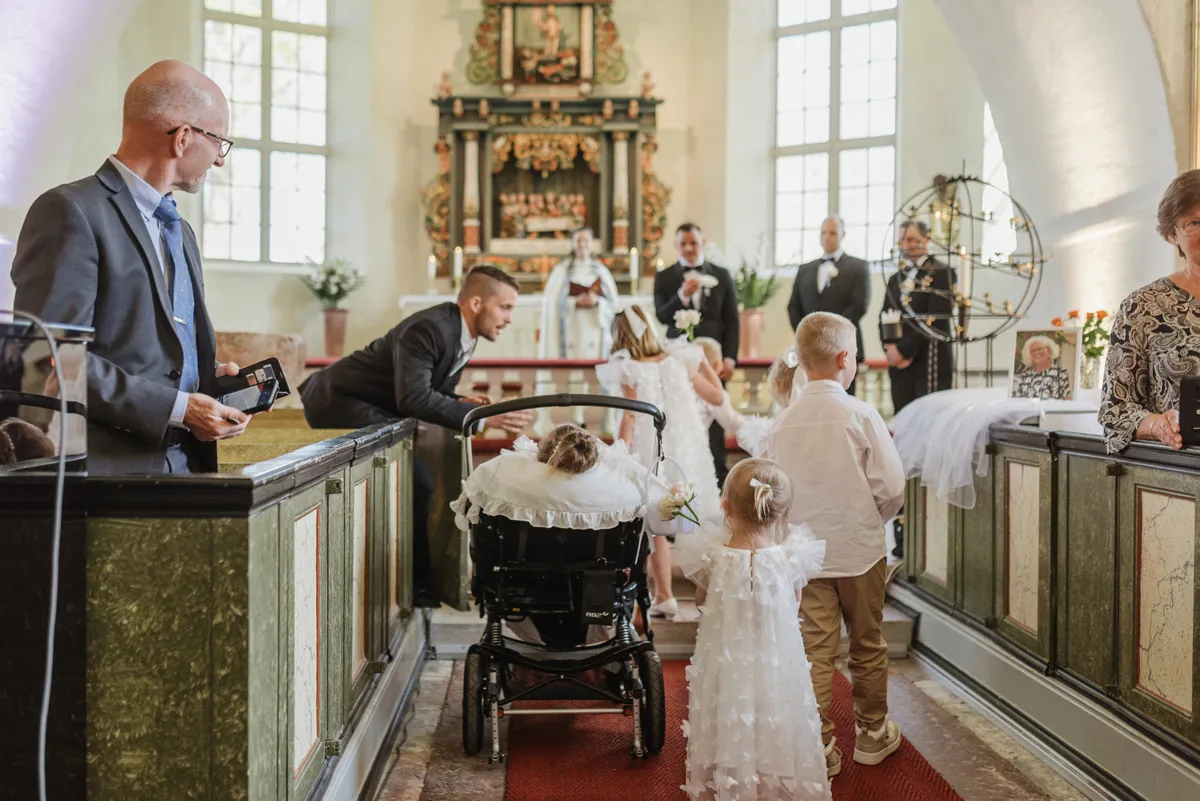 saltvik kyrka bröllopsfotograf åland