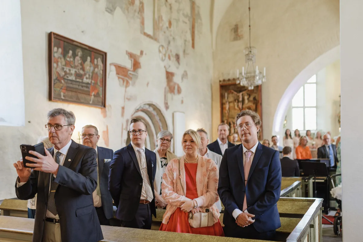saltvik kyrka bröllopsfotograf åland