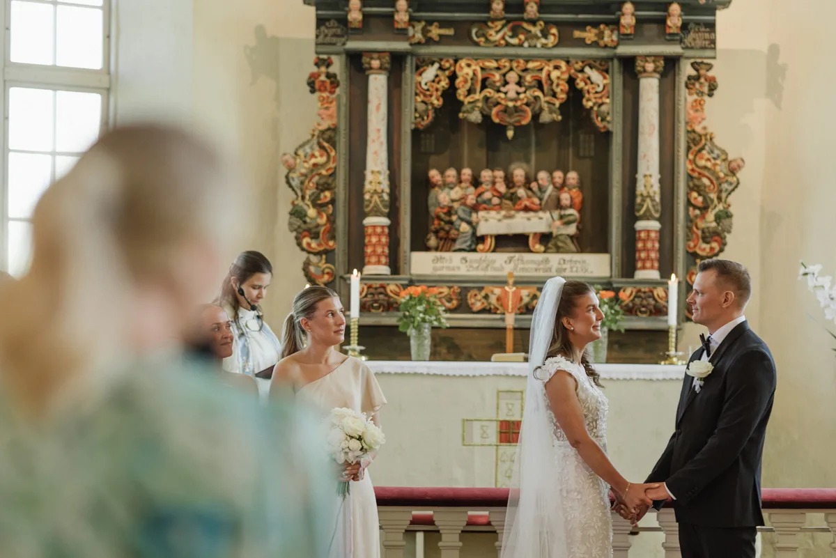 saltvik kyrka bröllopsfotograf åland
