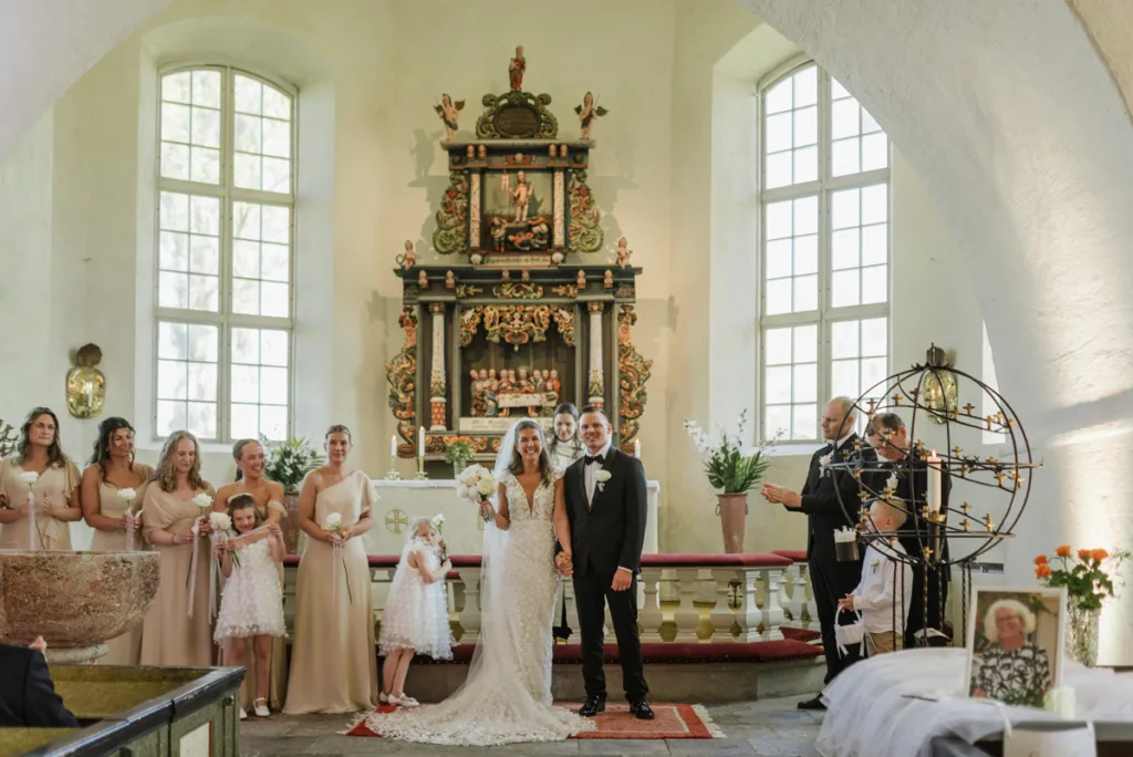 saltvik kyrka bröllopsfotograf åland