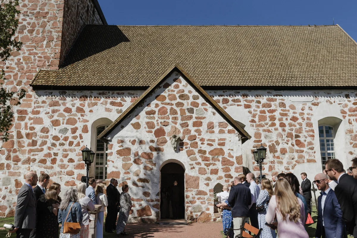saltvik kyrka bröllopsfotograf åland
