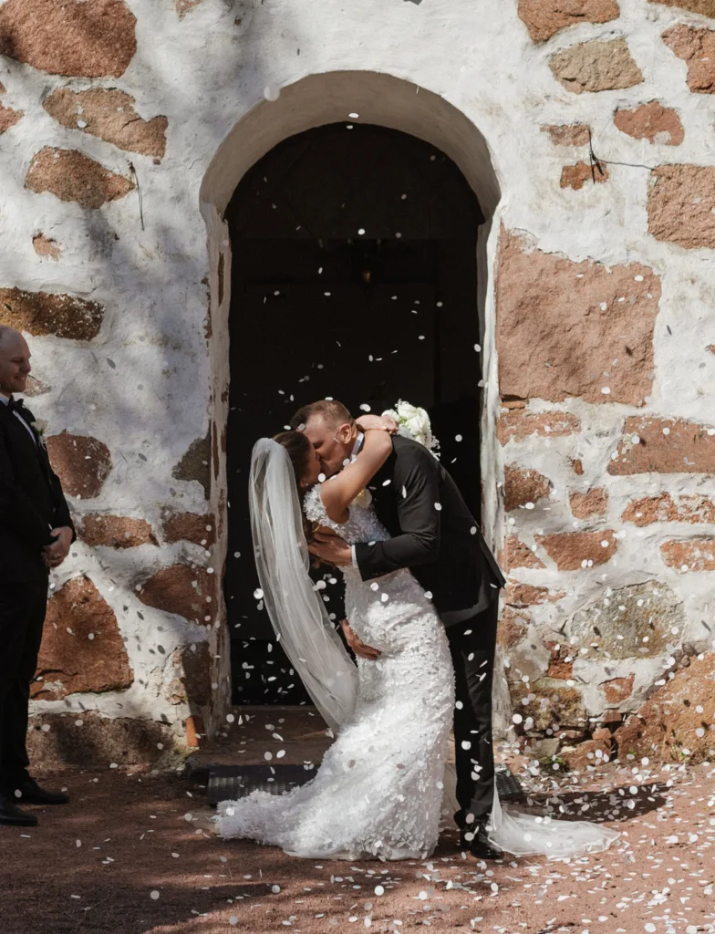 saltvik kyrka bröllopsfotograf åland
